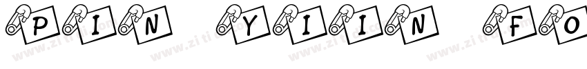 pin yiin font字体转换